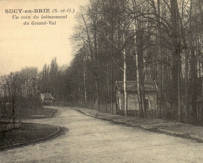 près du lac du Grand Val - 1930 environ et oct 2002 - patience !  (ADSL recommandé)